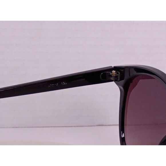 Tommy Hilfiger Ariana WP OL566 Round Black Frame Violet Lens Cat Eye Sunglasses - Picture 10 of 14